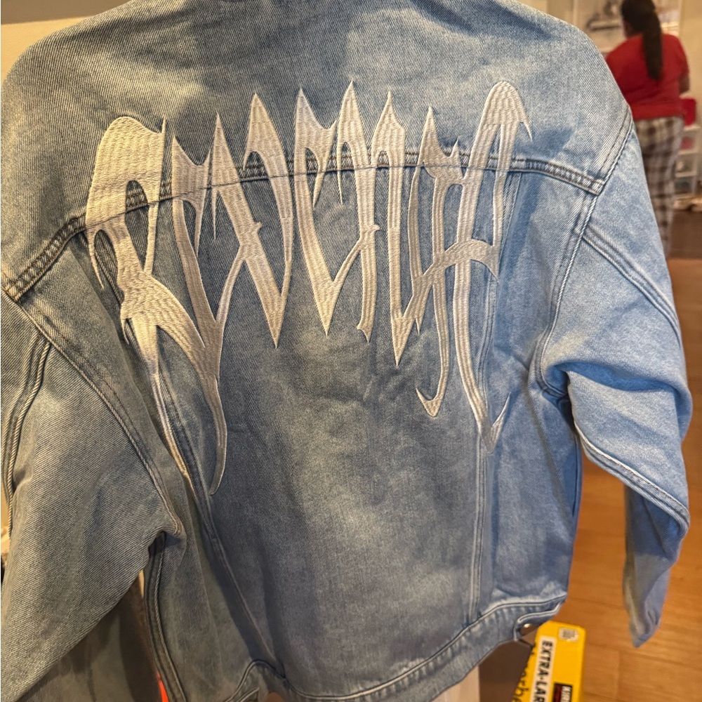 Revenge Clothing Light Blue Denim Jacket